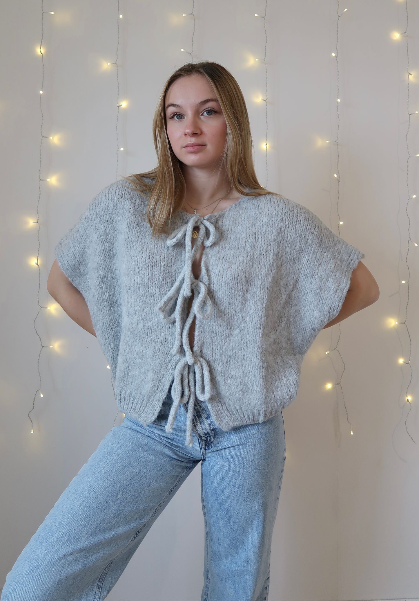 Gilet Stéphanie Gris - Nila Paris