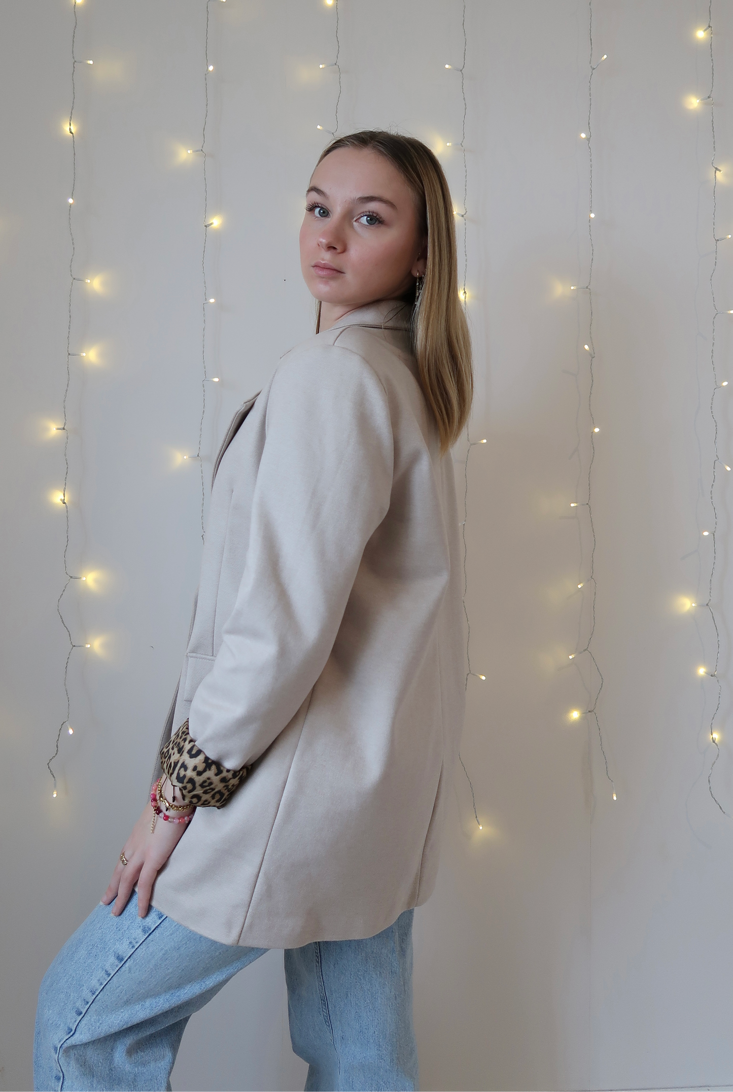Blazer Maya Beige - Nila Paris