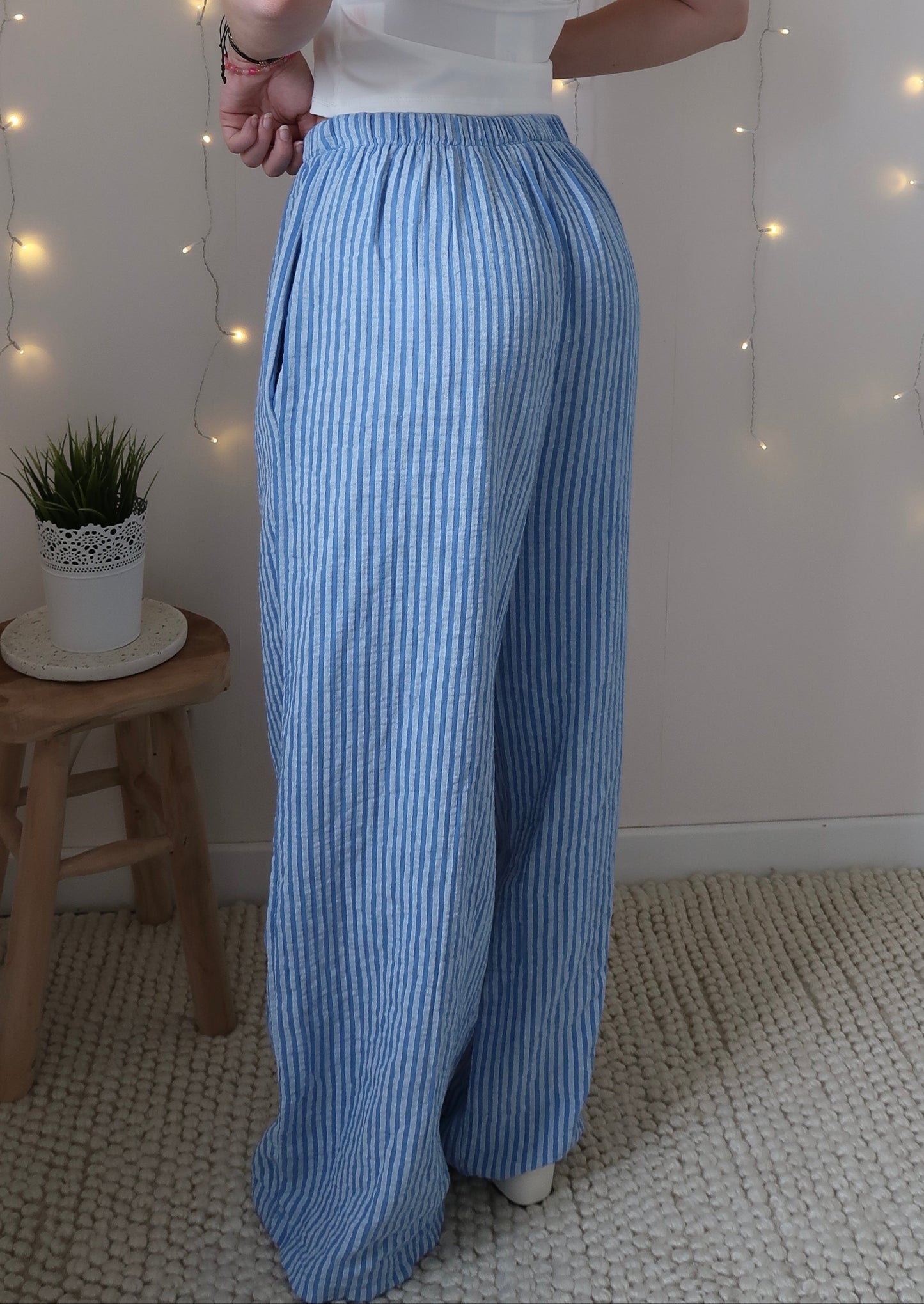 Pantalon Coline Bleu