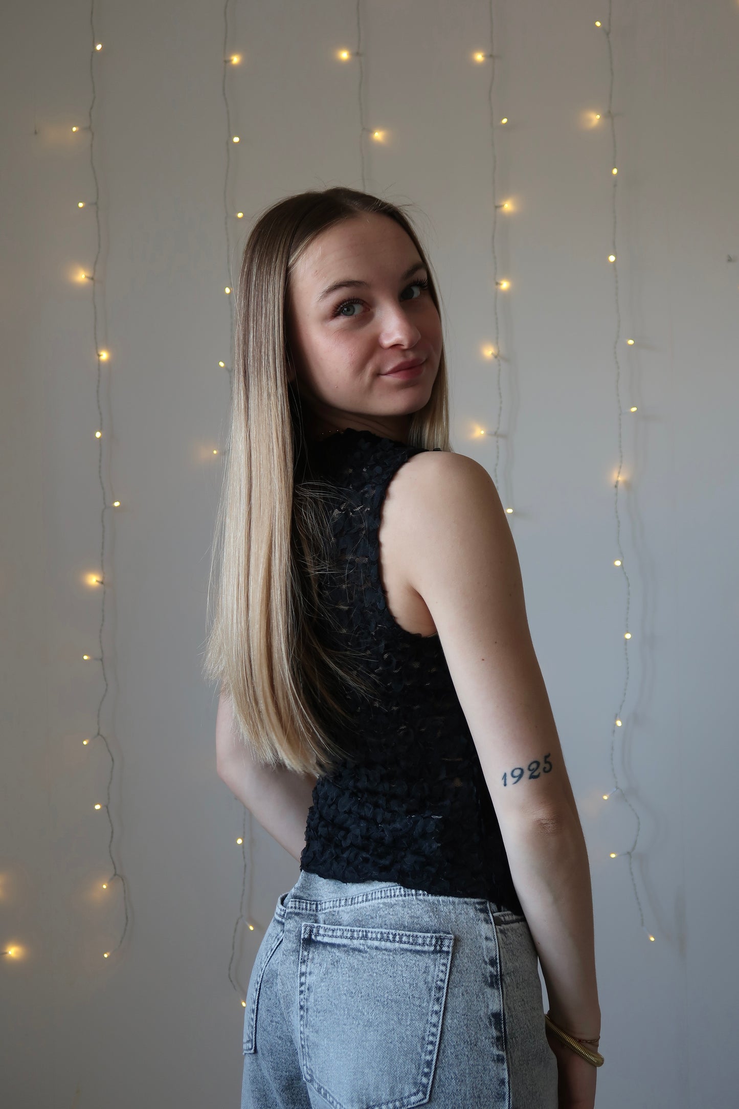 Top Carla Noir