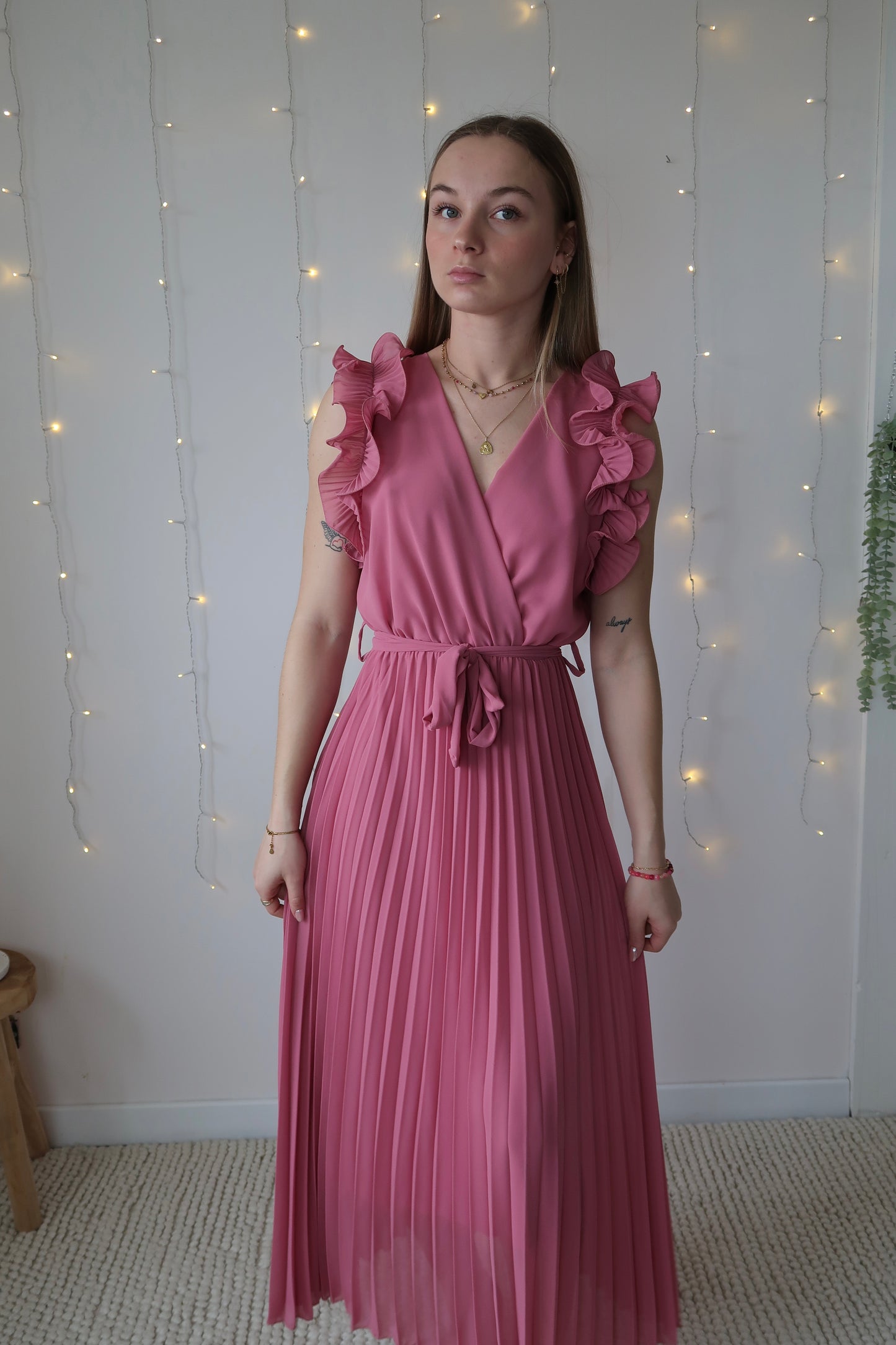 Robe cérémonie Inès Rose
