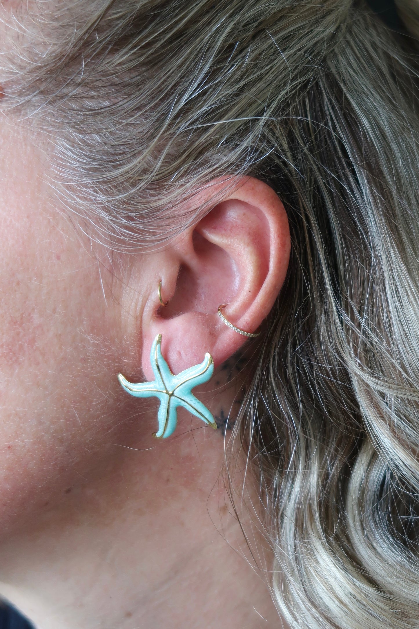 Boucles Océane Turquoise