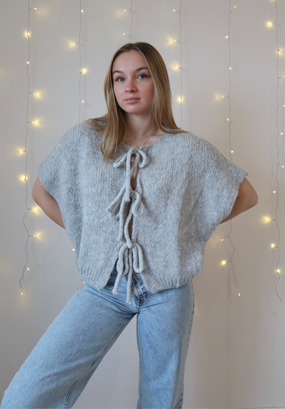Gilet Stéphanie Gris - Nila Paris