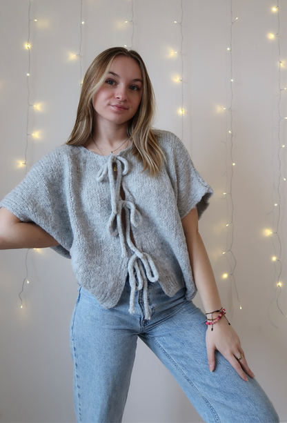 Gilet Stéphanie Gris - Nila Paris
