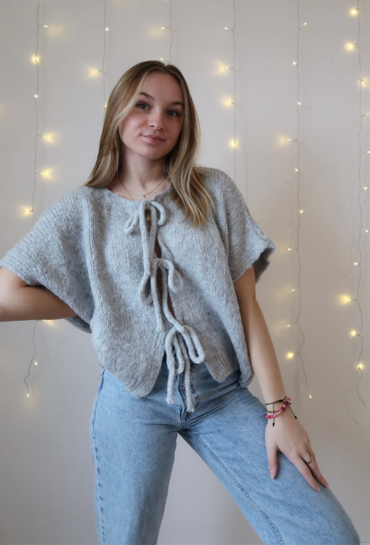 Gilet Stéphanie Gris - Nila Paris