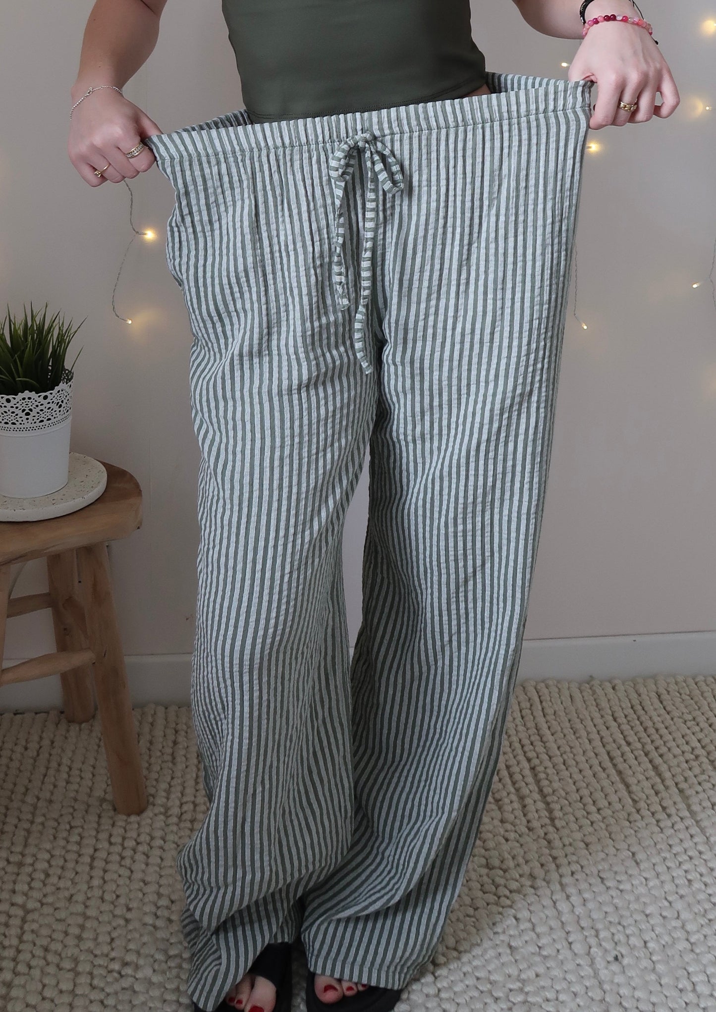 Pantalon Coline Kaki