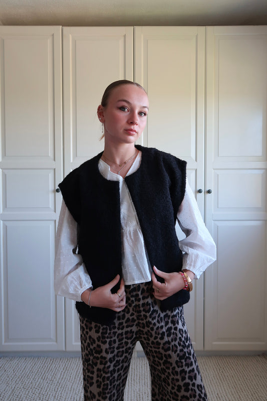 Gilet Célia Noir