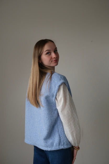 Gilet Célia Bleu ciel