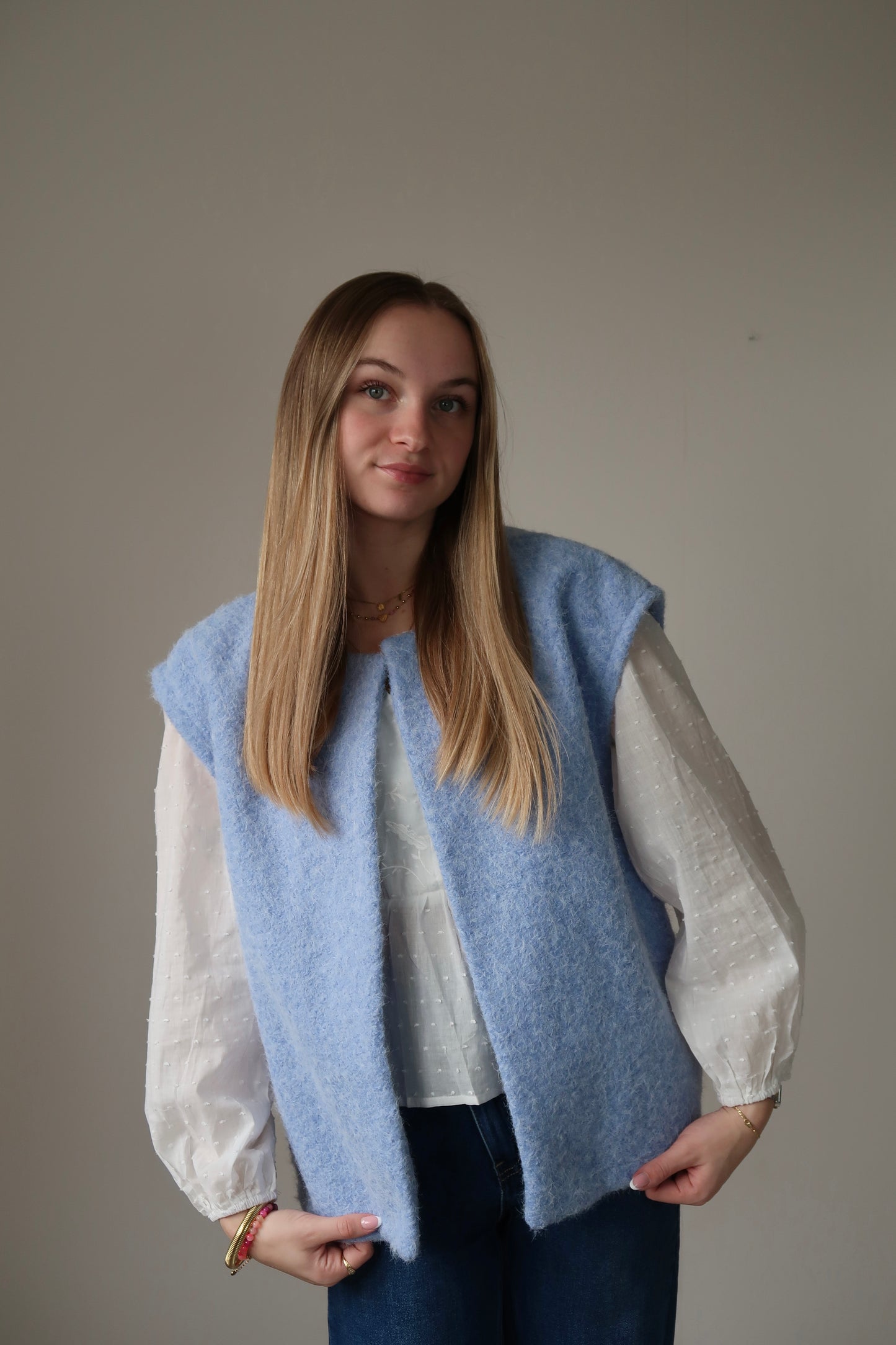 Gilet Célia Bleu ciel