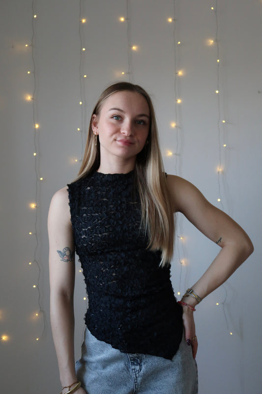 Top Carla Noir