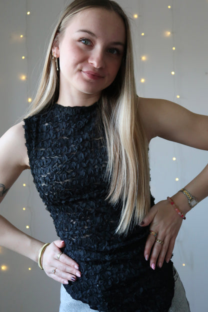 Top Carla Noir