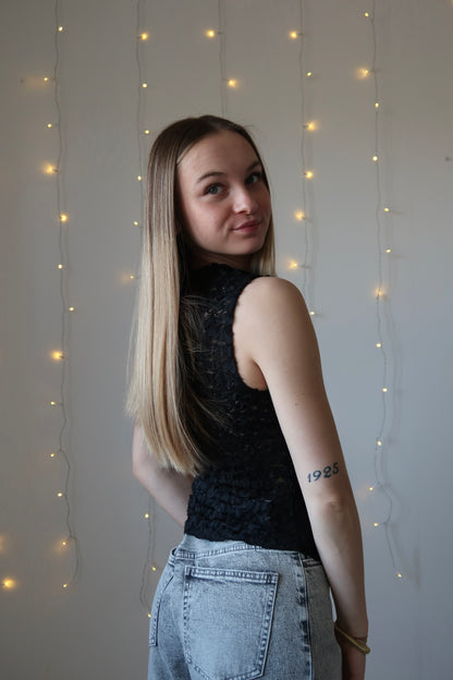 Top Carla Noir