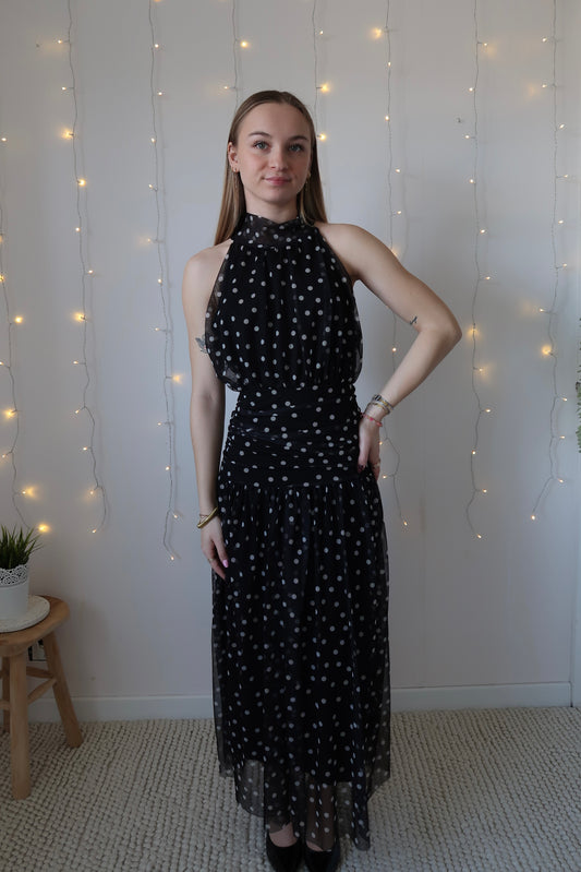 Robe Rose Noire