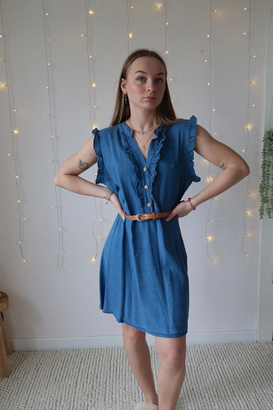 Robe Candice Bleu Marine