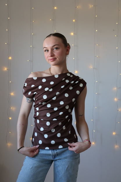 Top à pois Jasmine