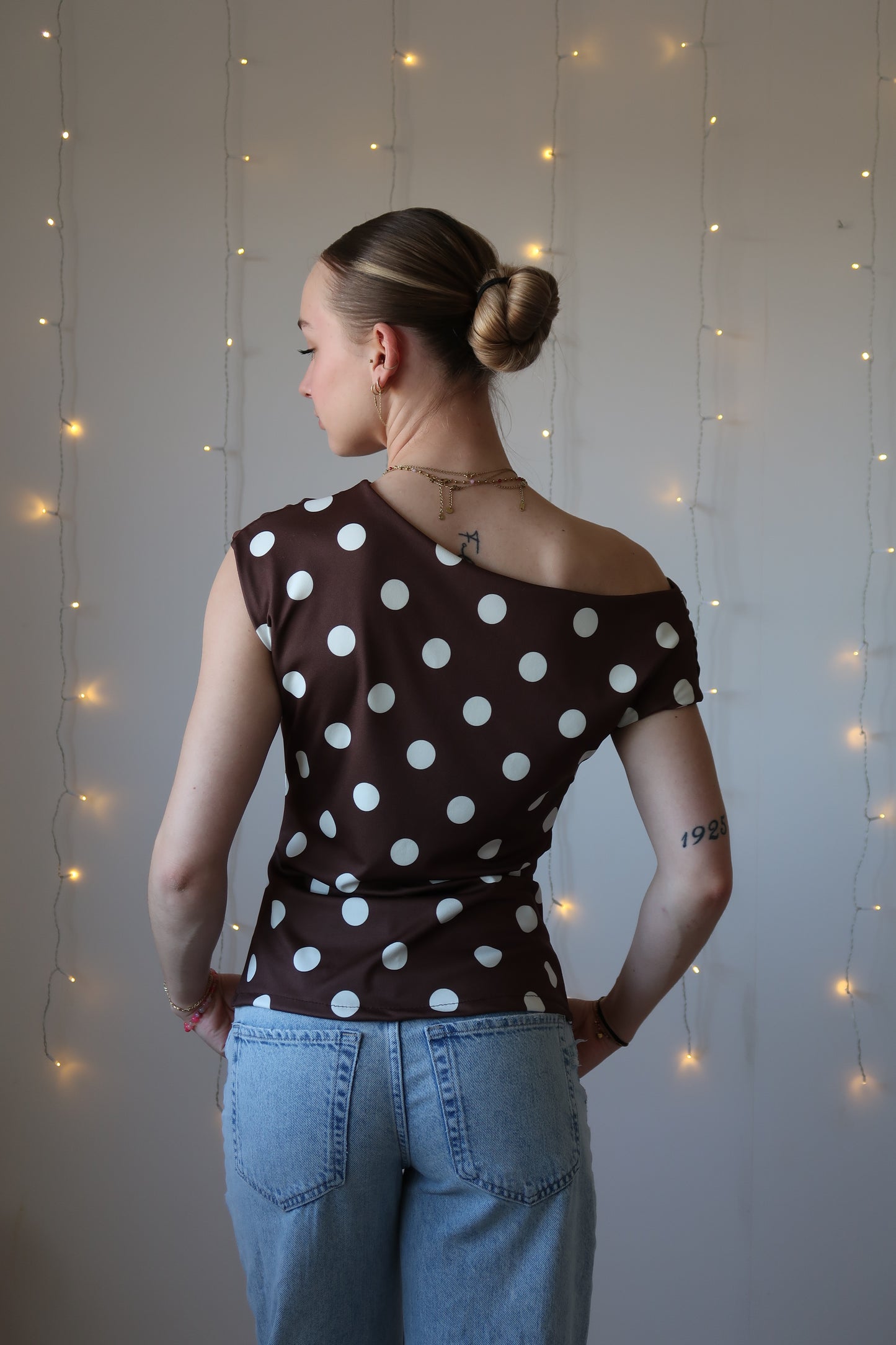 Top à pois Jasmine