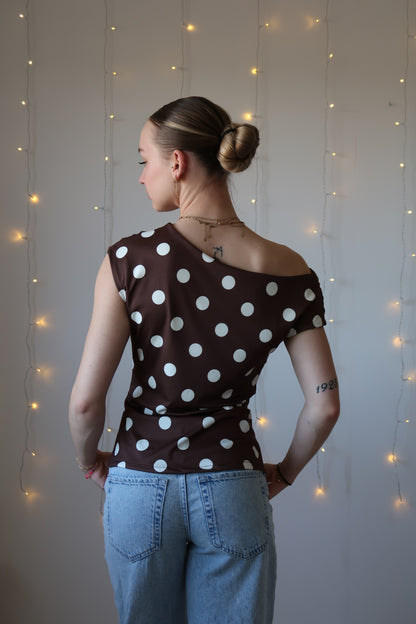 Top à pois Jasmine