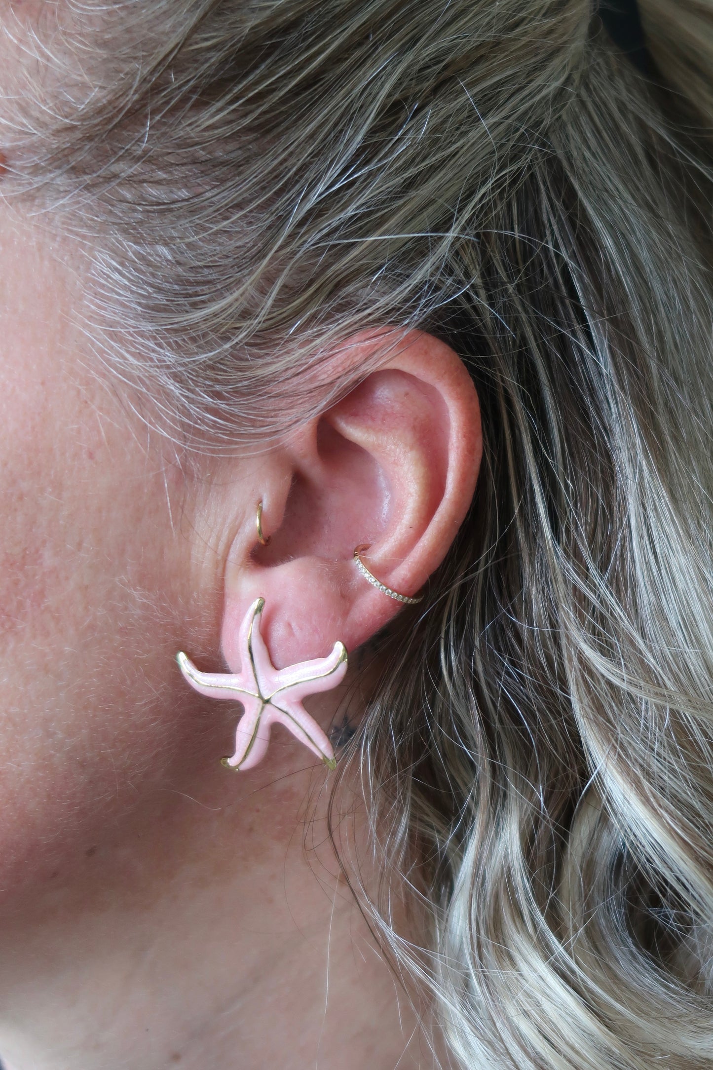 Boucles Océane Rose